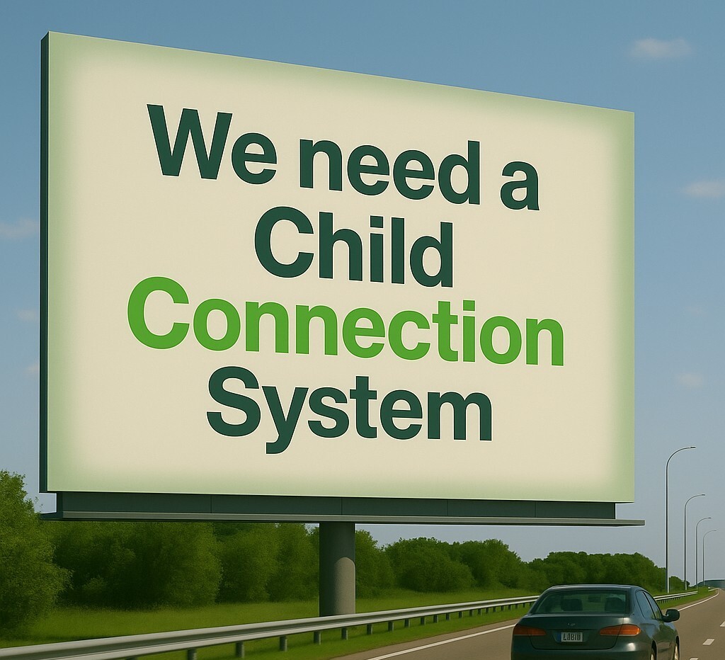 We need a child connection system billboard v7-1 We need a child connection system billboard v7-1
